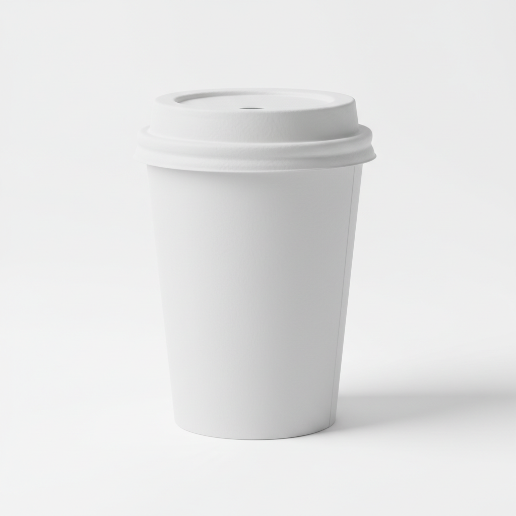 Paper glass 500ml side view
